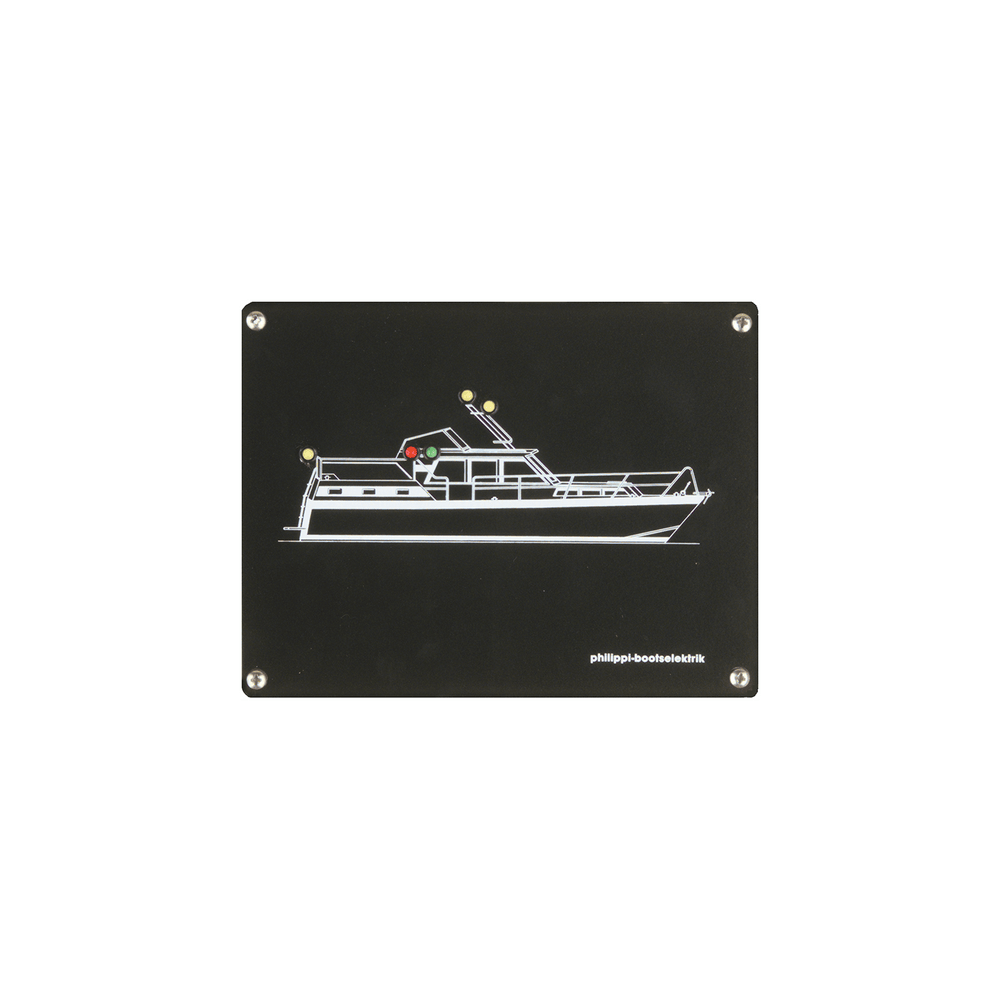 Positionslampen-Monitor Motorboot POS-MY