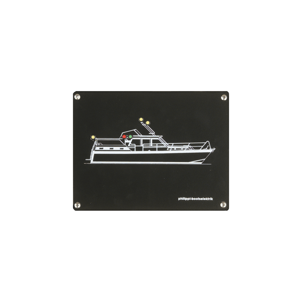Positionslampen-Monitor Motorboot POS-MY