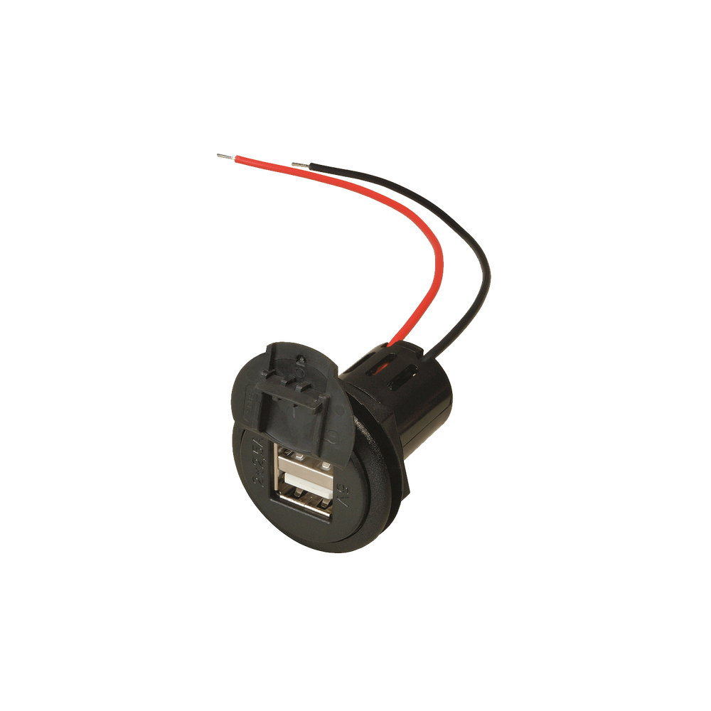 USB-Doppel-Ladesteckdose mit Deckel USD 5D