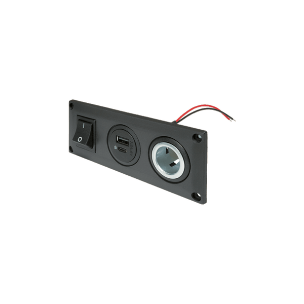 Steckdosenpanel mit Schalter DSS – PSD /USB-C/A
