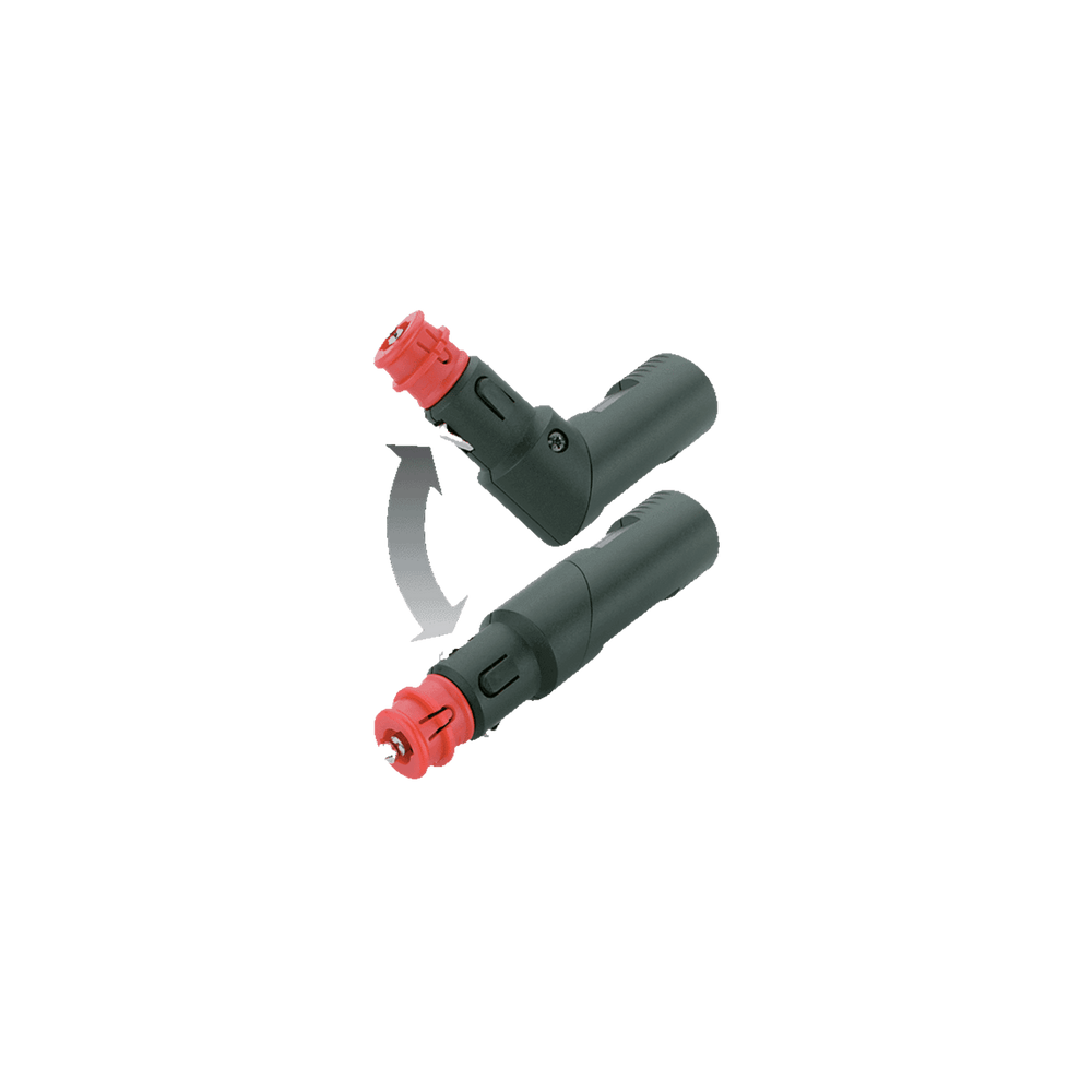 Zigarettenstecker winkelbar SWS 12/24-8 A
