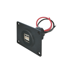 Montageplatte für USB- und Power-Steckdose