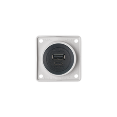 USB C/A Doppel-Ladesteckdose (PD/QC)