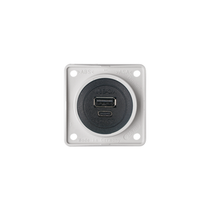 USB C/A Doppel-Ladesteckdose (PD/QC)