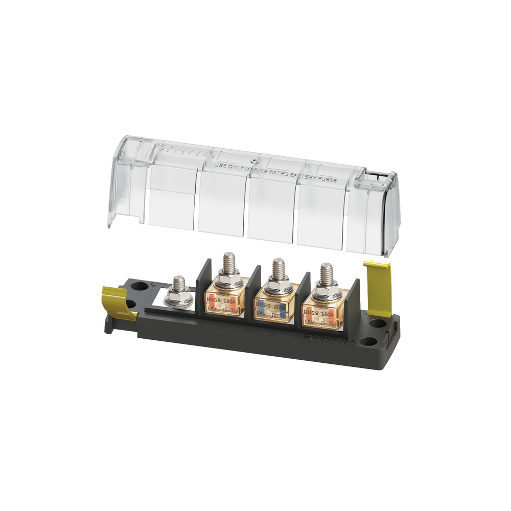 Blue Sea Systems 3-fach Sicherungshalter für Bolzensicherung BS 5196