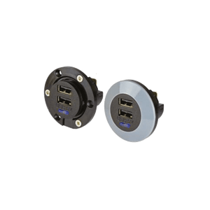 USB Einbau-Doppel-Ladesteckdose USD FM