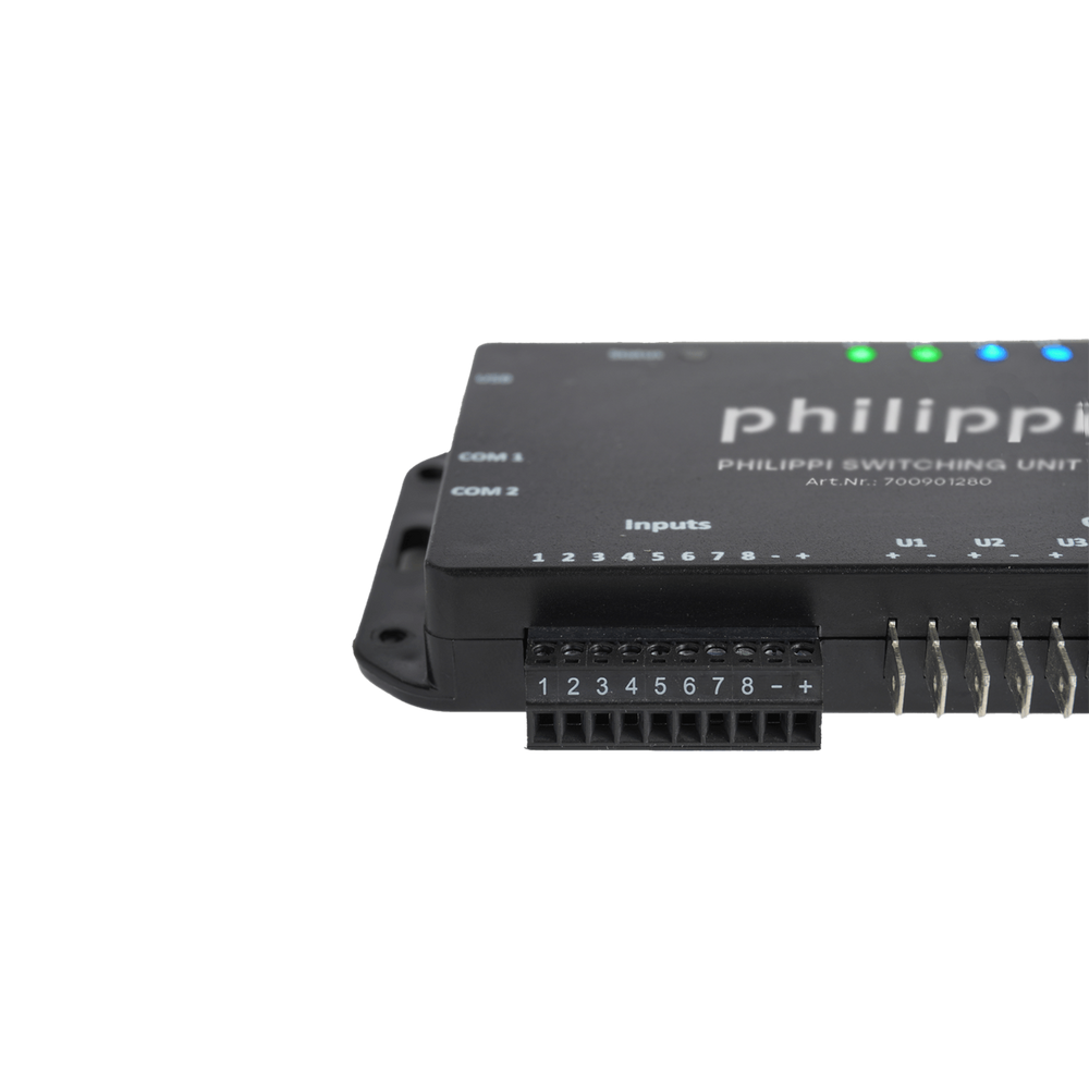 PSU Switching Unit 9012-8 – digitale Stromverteilung mit beleuchteter Front