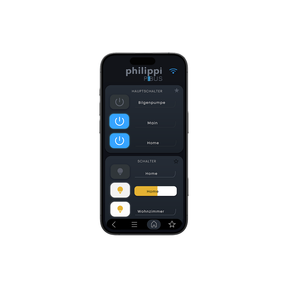 philippi Smart Interface SMI zur Bordnetz-Überwachung per Smartphone