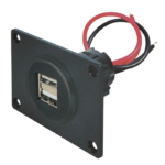 Montageplatte für USB- und Power-Steckdose