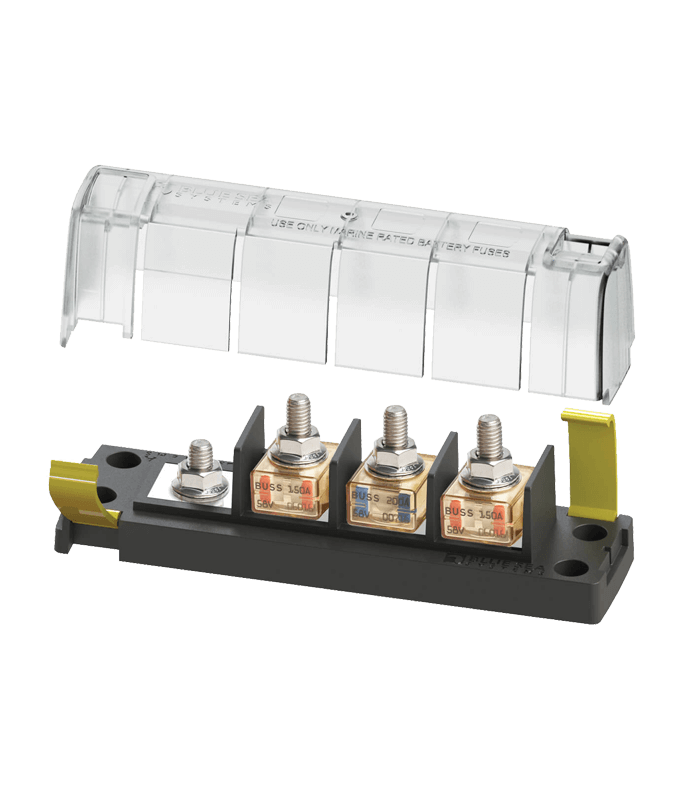 3-fach Sicherungshalter für Bolzensicherung (BS 5196)