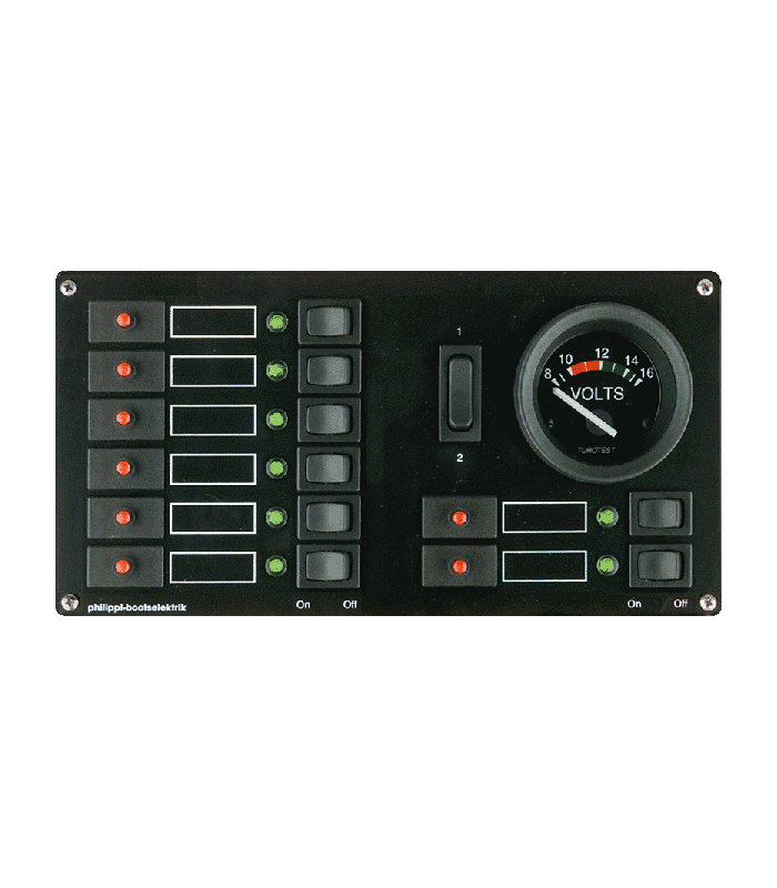 Switch panel STV 118  philippi elektrische systeme GmbH %